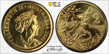 2020 $2 Tooth Fairy MS67