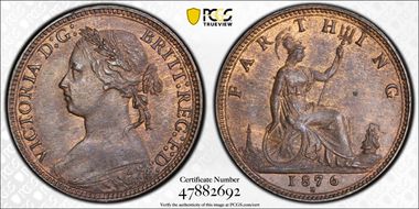 1876-H 1/4D S-3959 MS63BN