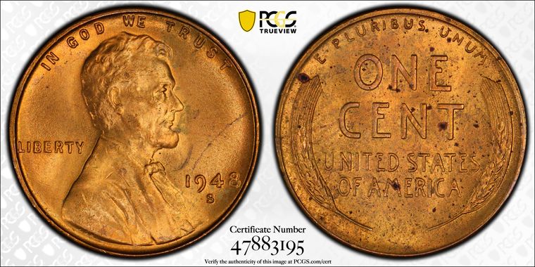 Cert 47883195 - Coin Image