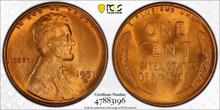 Cert 47883196 - Coin Image