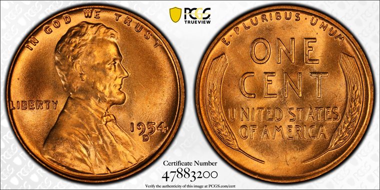 Cert 47883200 - Coin Image