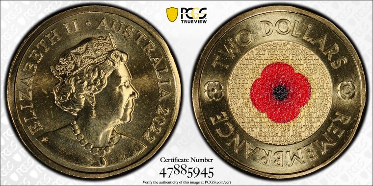 Cert 47885945 - Coin Image