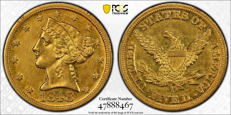 Cert 47888467 - Coin Image