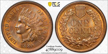 1880 1C MS64BN