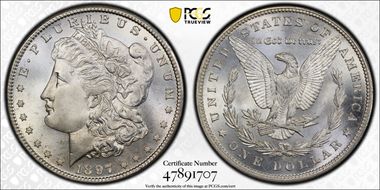 1897-S $1 MS66