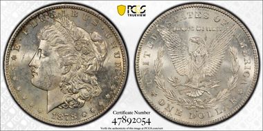 1878-S $1 MS63