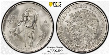 1979-Mo 100 P KM-483.2  Ag MS67