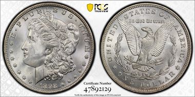 1892-O $1 MS64