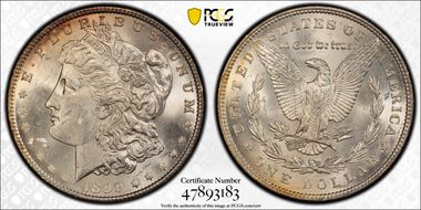 1899 $1 MS62
