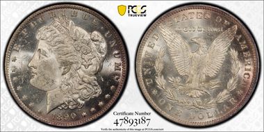 1890-O $1 MS63