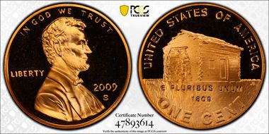 2009-S 1C Lincoln-Early Childhood PR69DCAM