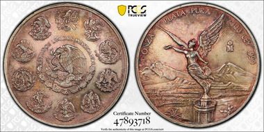 2000-Mo Onza Libertad Ag AU58