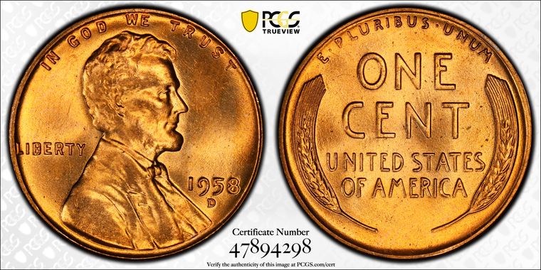 Cert 47894298 - Coin Image