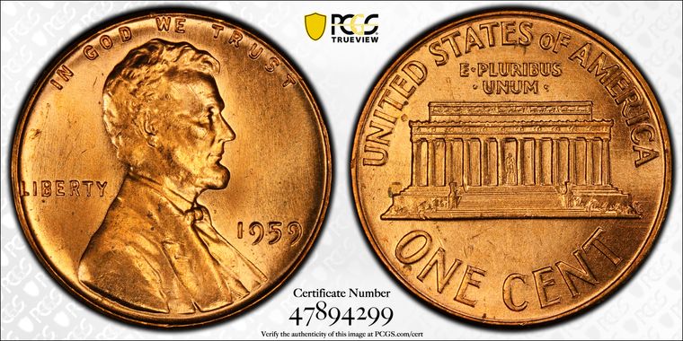 Cert 47894299 - Coin Image