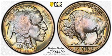 1931-S 5C MS67