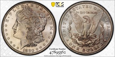 1880-O $1 MS63
