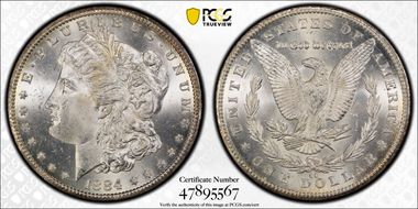 1884-CC $1 MS64