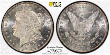 1892-CC $1 MS63