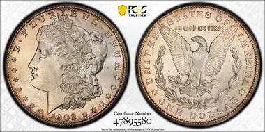 1902-S $1 MS64