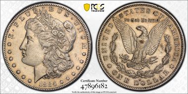1884-S $1 XF40
