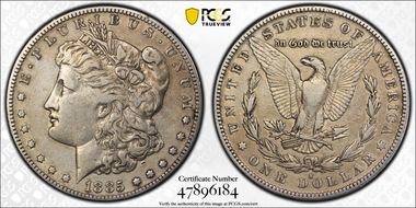1885-S $1 VF30