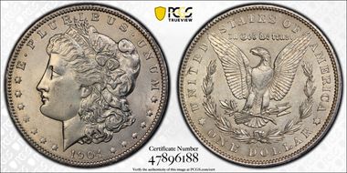1904-O $1 N1