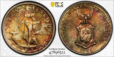 1944-D 10C Allen-9.04b RPD MS66+