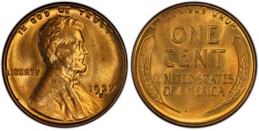 1937-S 1C MS66RD