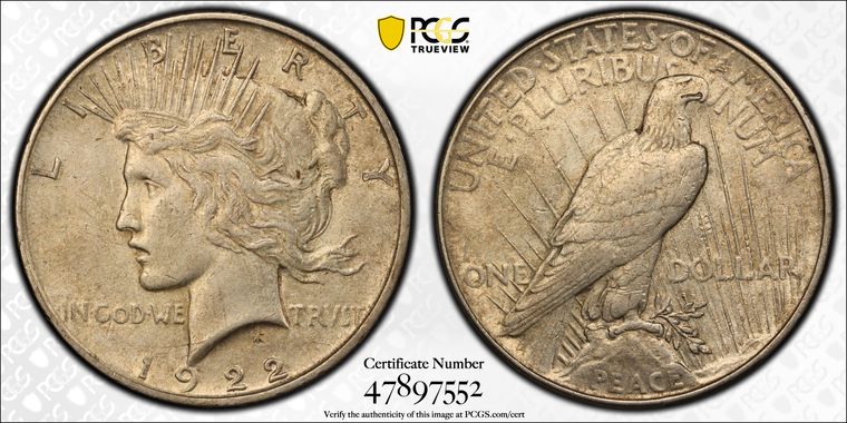 Cert 47897552 - Coin Image