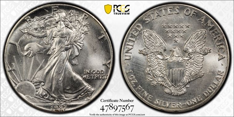 Cert 47897567 - Coin Image