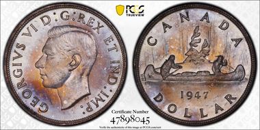 1947 S$1 Pointed 7 N1