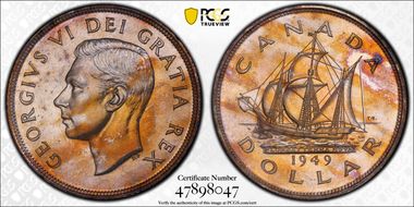 1949 S$1 MS64