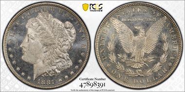 1881 $1 MS64DMPL