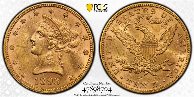 Cert 47898704 - Coin Image