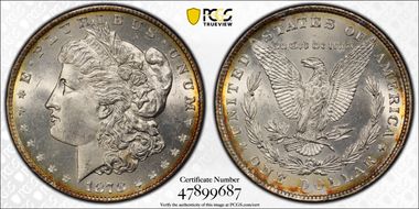 1878 8TF $1 MS64
