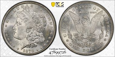 1878 7TF $1 VAM 115 MS61