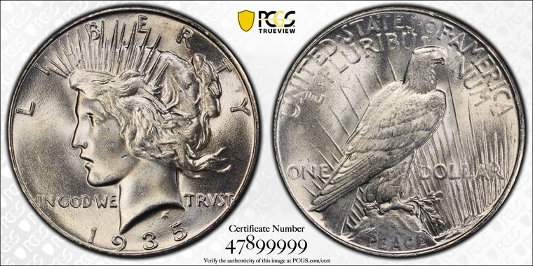 Cert 47899999 - Coin Image