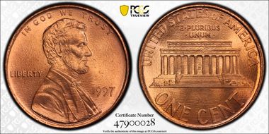 1997 1C MS68RD