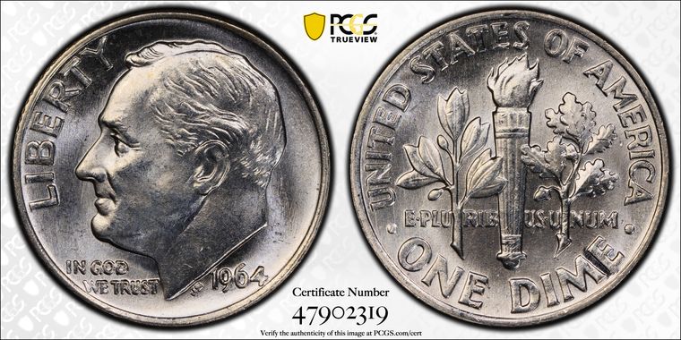 Cert 47902319 - Coin Image