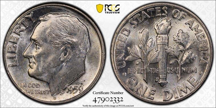 Cert 47902332 - Coin Image