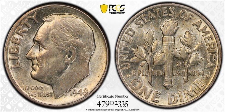 Cert 47902335 - Coin Image