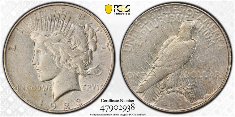 Cert 47902938 - Coin Image