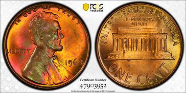 1964 1C MS64RB