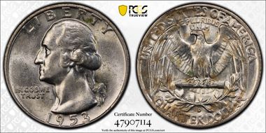 1953-D 25C N1