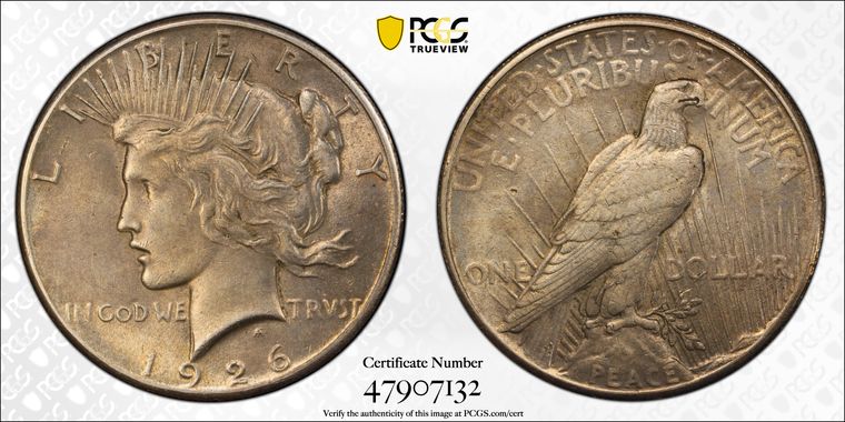 Cert 47907132 - Coin Image