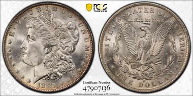 1885-O $1 MS63