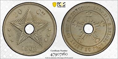 1908 20C MS63