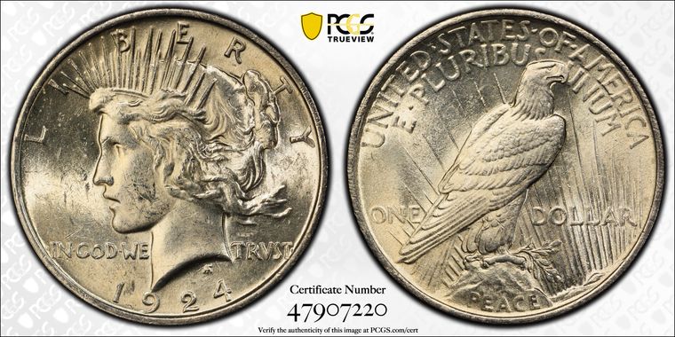 Cert 47907220 - Coin Image