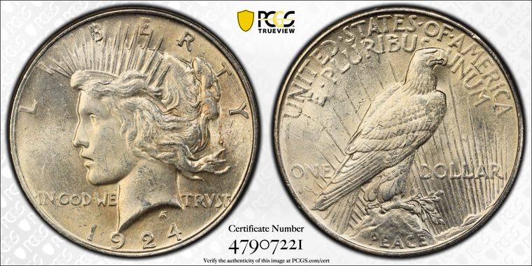 Cert 47907221 - Coin Image