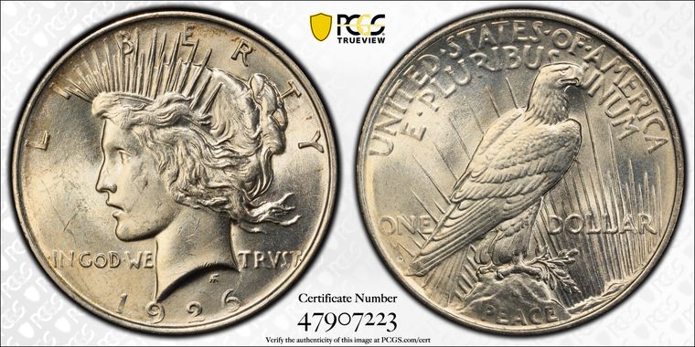 Cert 47907223 - Coin Image